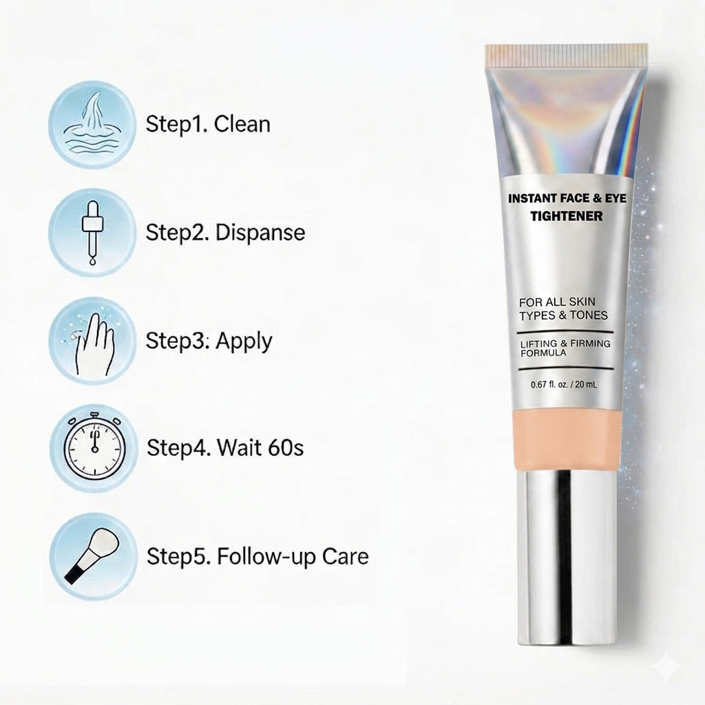 Instant Face Temporary Tightener – Instant, visible results in 60 seconds